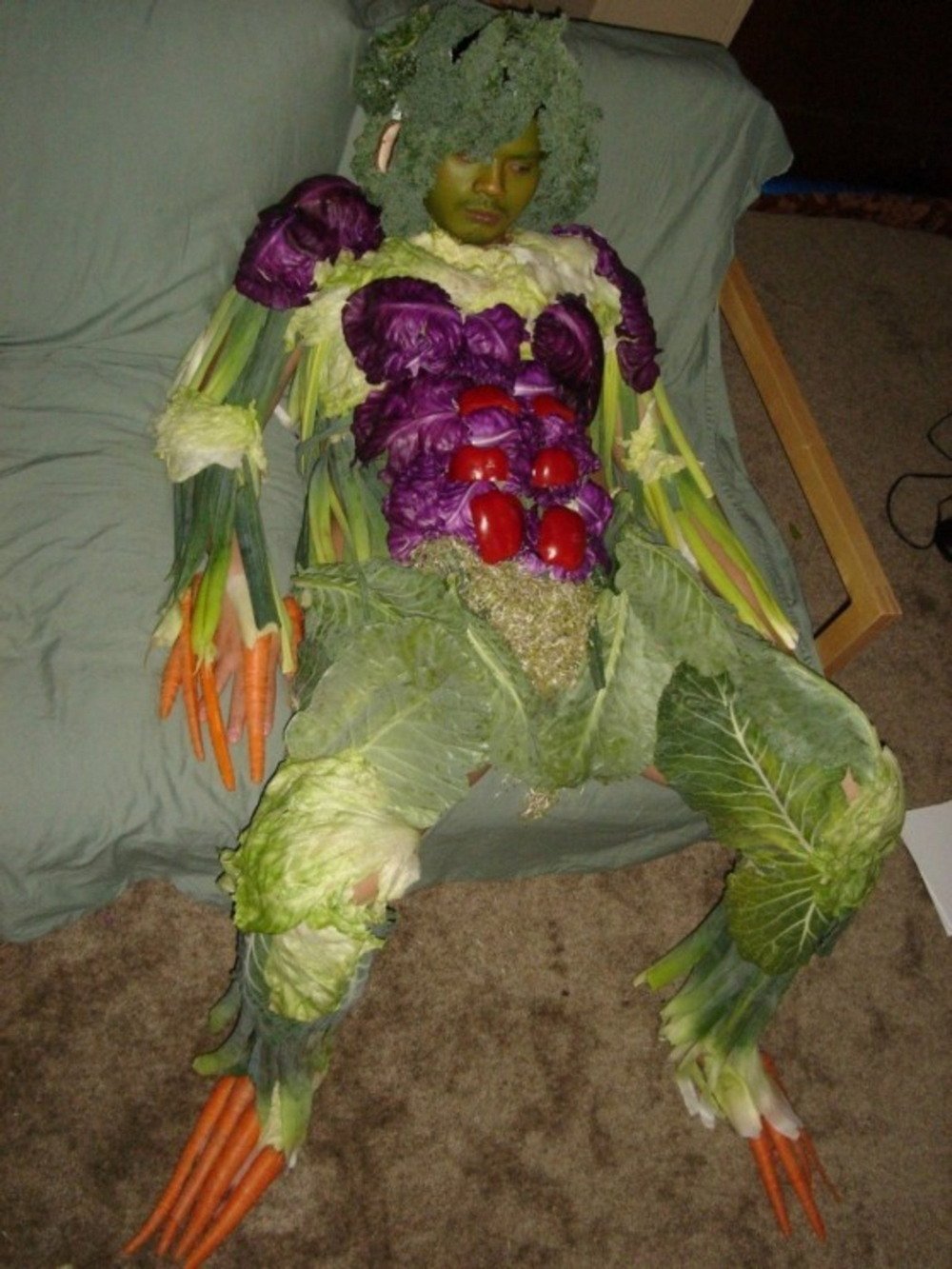 Человек овощ