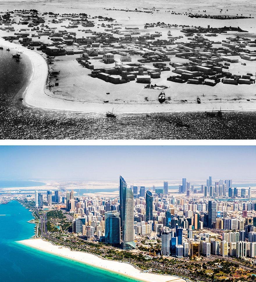 Дубаи до и после фото